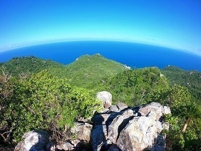 タオ島のビューポイント TWO VIEW からの景色